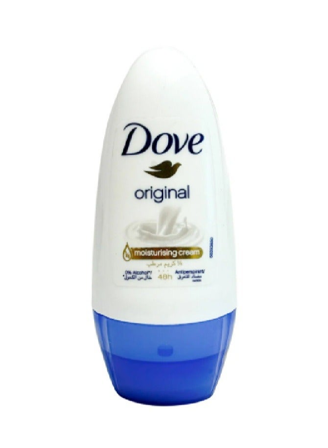 دوف مزيل عرق رول أون الأصلي يغذي وينعم البشرة - 50 مل - Image 1