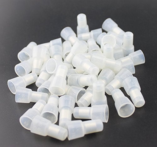 Rextin 1000pcs Transparent CE5 Protective Closed End Wire Crimp Connector Cap (1000pcs) - Image 1