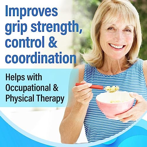 Impresa Foam Grip Tubing - Customizable Multi-Color, Blue/Red/Yellow 6-Count Slip-Resistant Grip Tubes for Built-Up Handles - Adaptive Equipment & Adaptive Silverware for Stroke Patients - Image 2