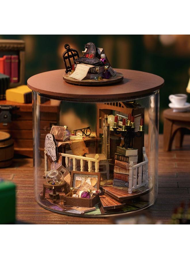 Bluejw Zhiqu House Diy Cabin Dream Bottle Series Hand-assembled 3D Architectural Model Ornaments Gifts - Image 1