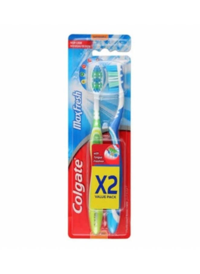 Colgate - Colgate Max Soft Toothbrush 2 pcs - Image 1