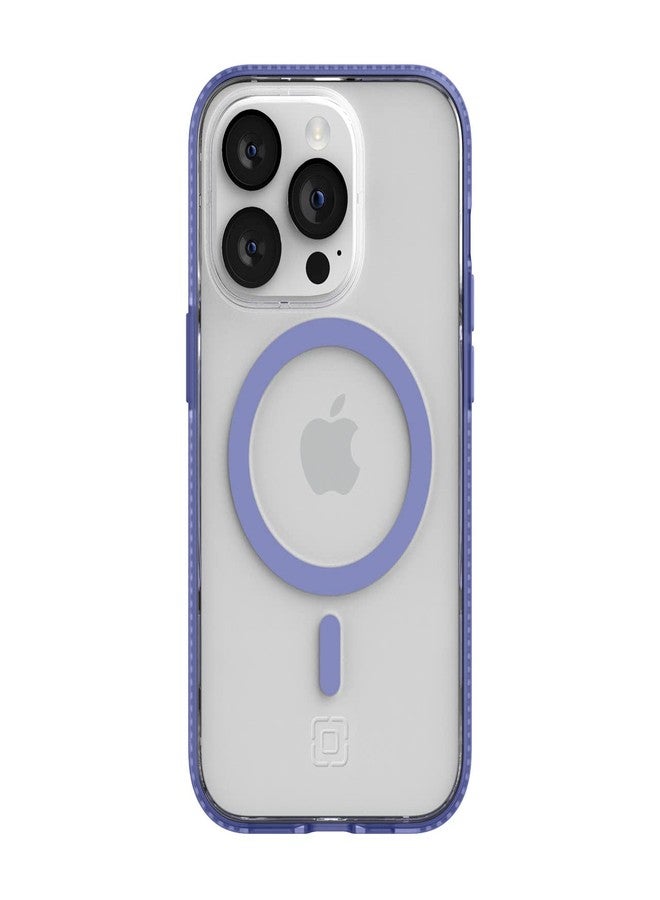 إنسيبيو جراب Incipio Idol لسلسلة MagSafe لهاتف iPhone 14 Pro، حماية بسيطة ومستدامة - لون لافندر ضبابي/شفاف (IPH-2029-MLC) - Image 1