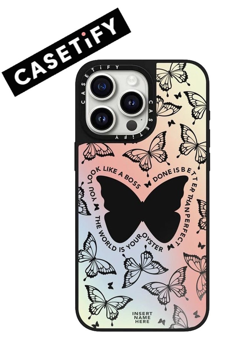 Casetify For iPhone 15 Pro Max Case Butterfly Pattern Magnetic Adsorption Phone Cover - Image 1