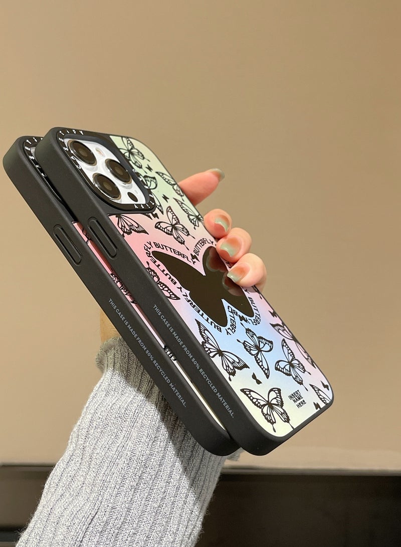 Casetify For iPhone 15 Pro Max Case Butterfly Pattern Magnetic Adsorption Phone Cover - Image 2