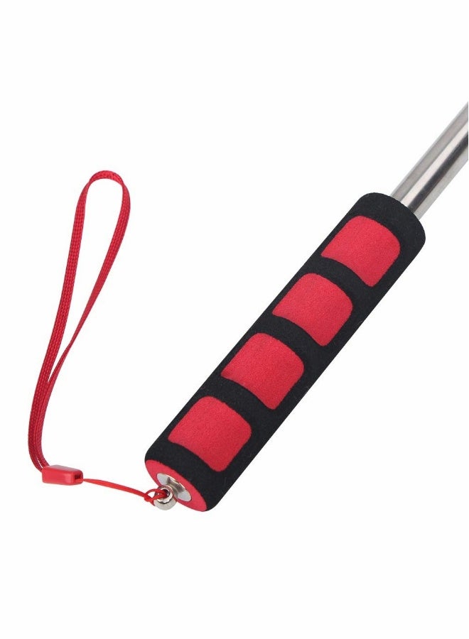 Telescopic Flag Pole, Portable Pole for Camping with Lanyard, 1.6m Poles Stick Tourist Guide Travelling Presentation Pointer 4pcs, Random Color - Image 3