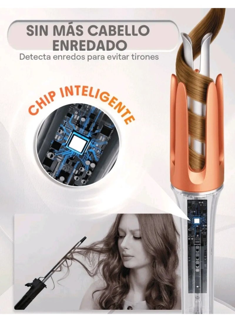 It Curl One Touch 25mm Automatic Hair Curler | Fast Heating Curling Iron with Ceramic Coated Barrel | One-Button Operation with Left/Right Rotation | Anti-Tangle & Anti-Scald Design | Instant Curls for All Hair Types – Safe & Travel-Friendly - Image 4