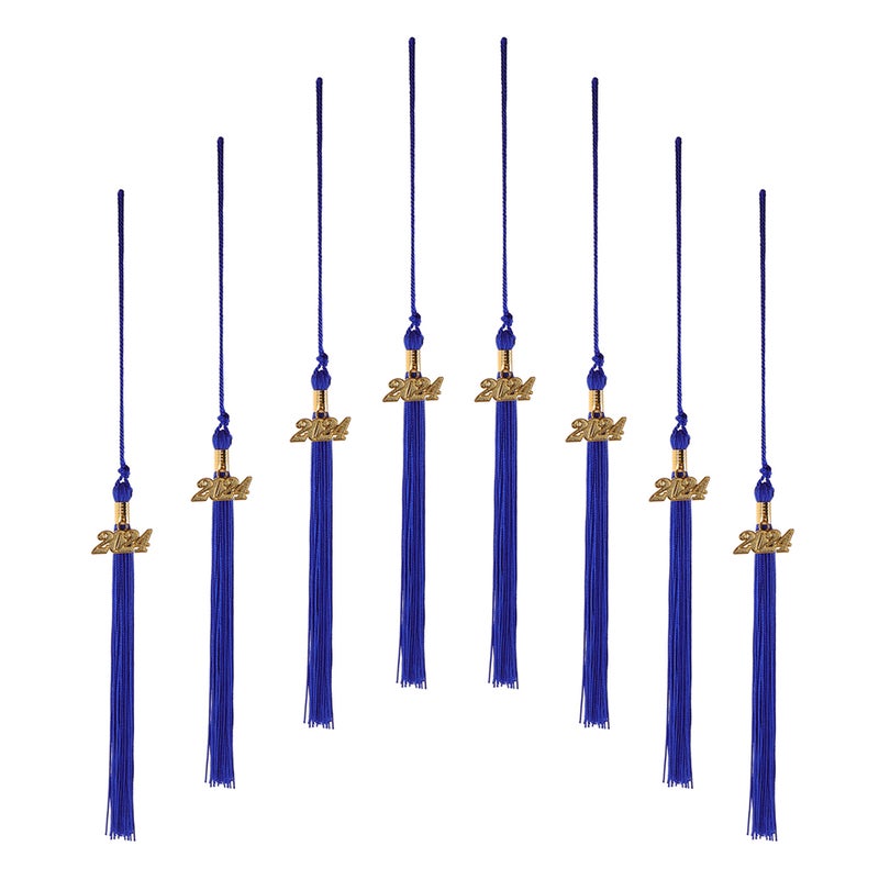8pcs Graduation Hat Tassels Graduation Cap Hanging Tassel Graduation Cap Ornaments - Image 3