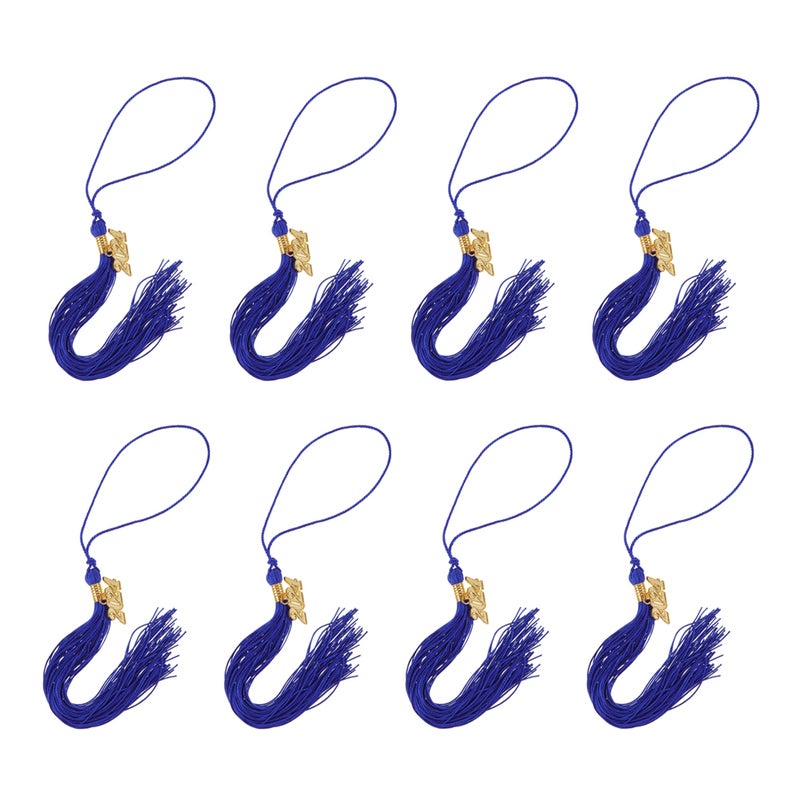 8pcs Graduation Hat Tassels Graduation Cap Hanging Tassel Graduation Cap Ornaments - Image 4