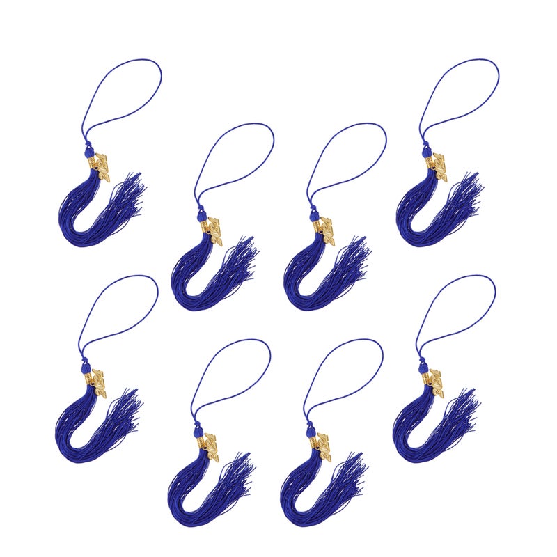 8pcs Graduation Hat Tassels Graduation Cap Hanging Tassel Graduation Cap Ornaments - Image 5