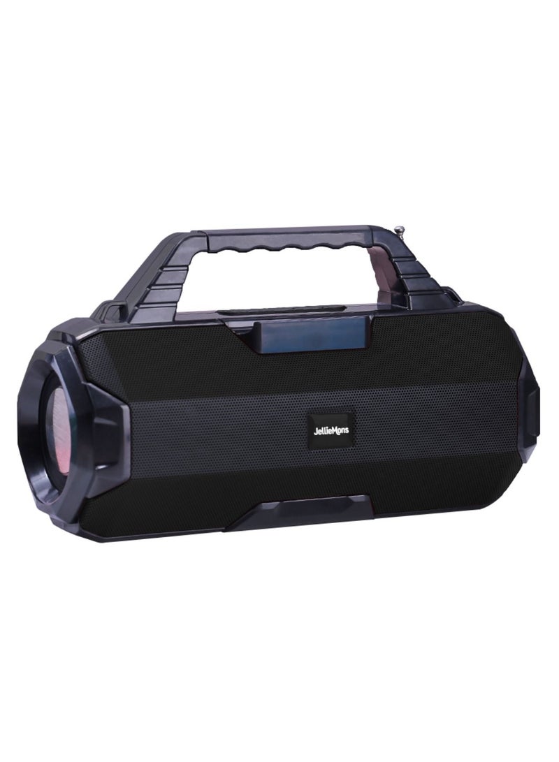 JellieMons Wireless Bluetooth Speakers, Bax Series, TF/Micro SD, USB, FM Radio, 1200 mAh, Torch - SP-109