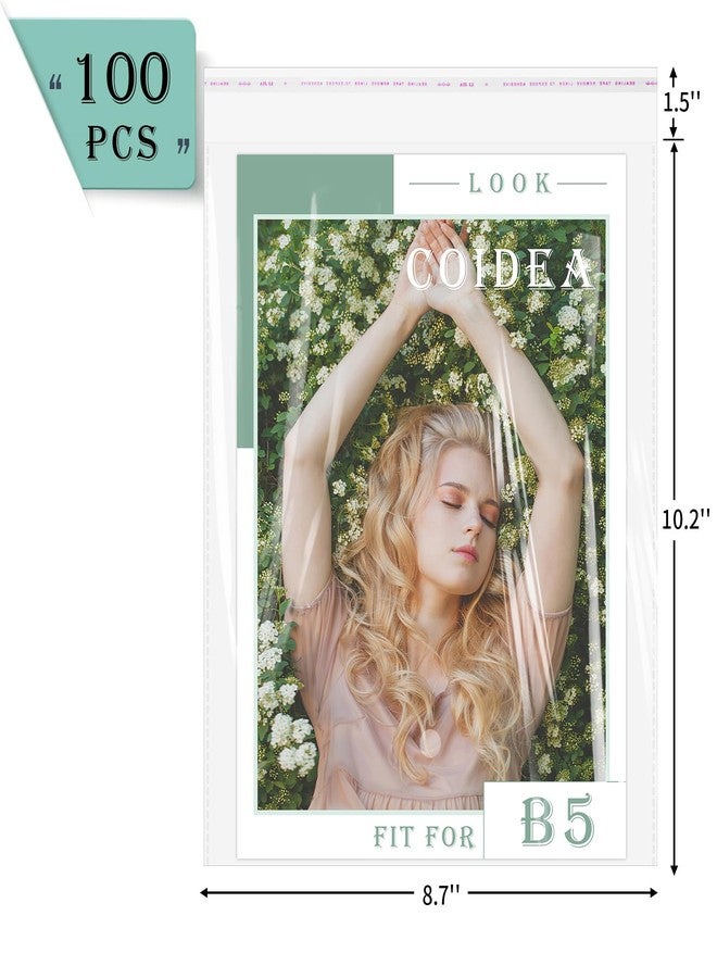 COIDEA 9 * 12 Inch Clear Cellophane Plastic Bags - Image 2