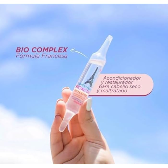 Bio Complex French 12 Pack – 0.61 oz Each, Intensive Hair Repair Treatment for Nourishing, Strengthening & Revitalizing Damaged Hair - Image 2