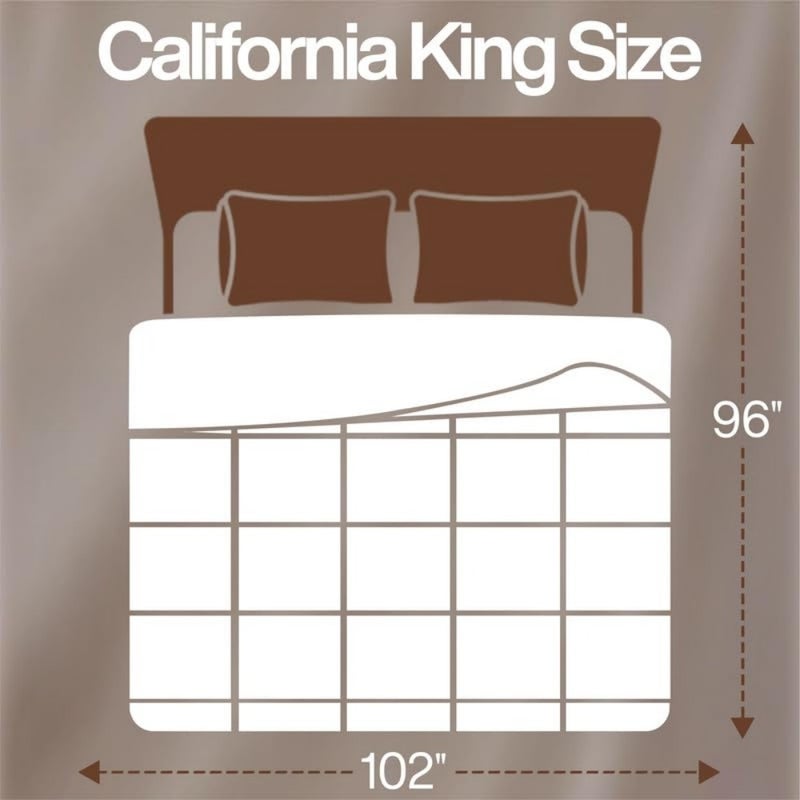 Comforter Duvet Insert - Quilted Comforter with Corner Tabs - Box Stitched Down Alternative Comforter - Image 2