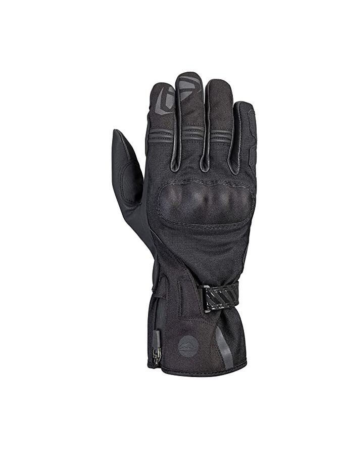 Ixon Loki MS Leather Gloves Black Anthracite - Image 1