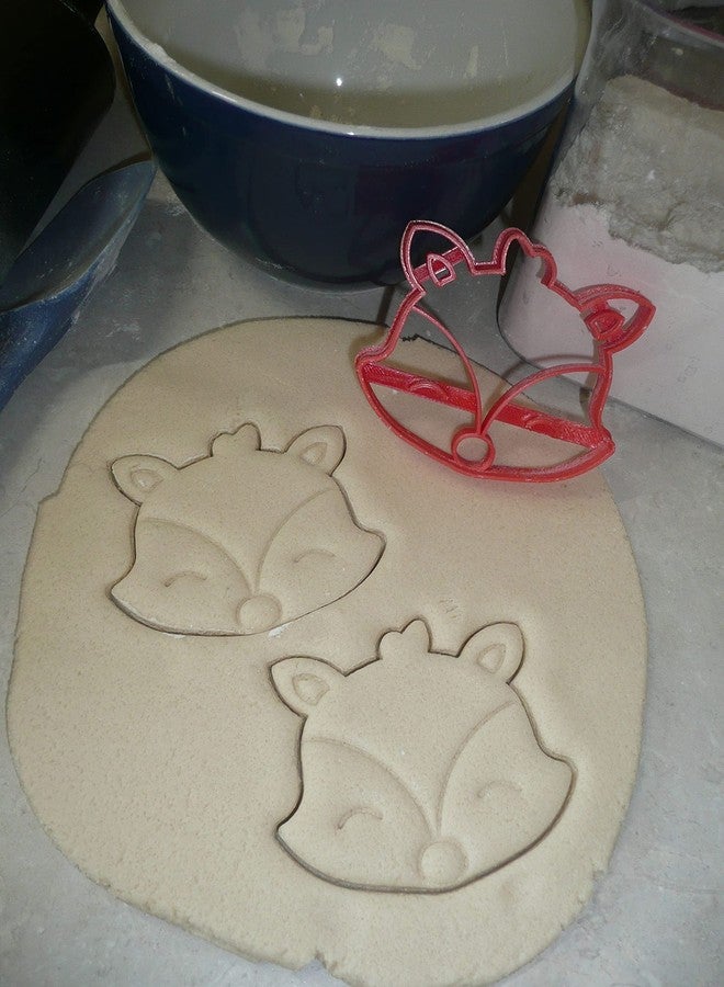 YNGLLC WOODLAND CREATURE FOREST ANIMAL FACES BABY SHOWER SET OF 4 COOKIE CUTTERS MADE IN USA PR1590 - Image 4