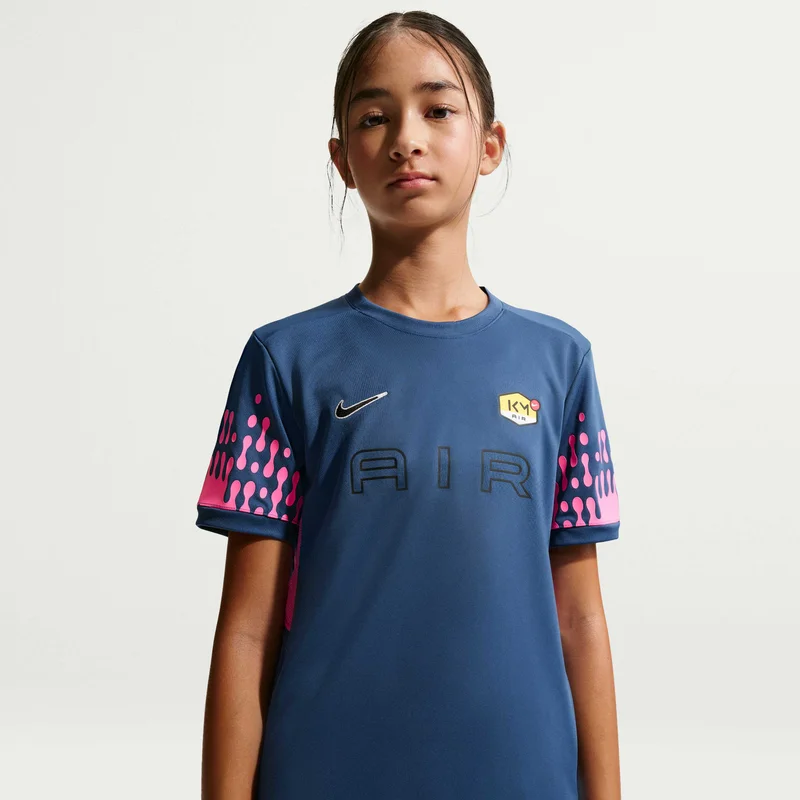 نايكي Kids' Kylian Mbappé Academy Dri-FIT Football Top
