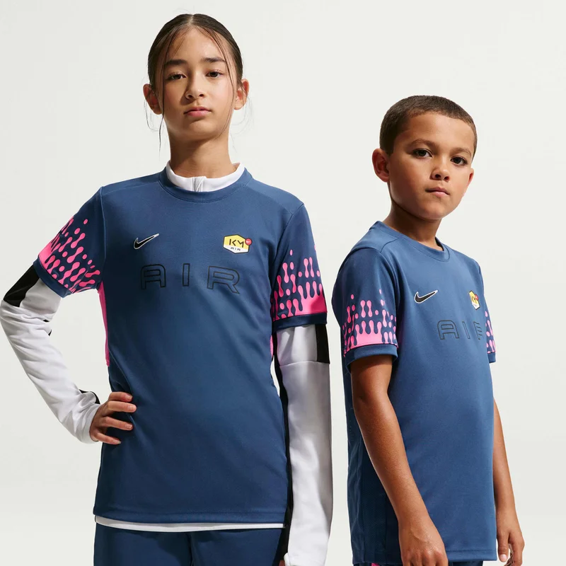 نايكي Kids' Kylian Mbappé Academy Dri-FIT Football Top