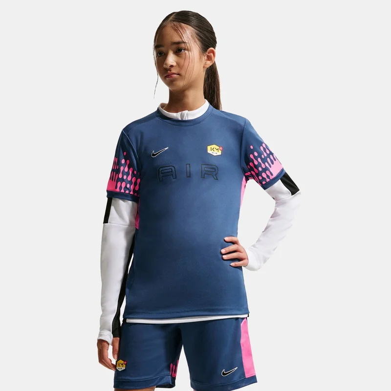 نايكي Kids' Kylian Mbappé Academy Dri-FIT Football Top