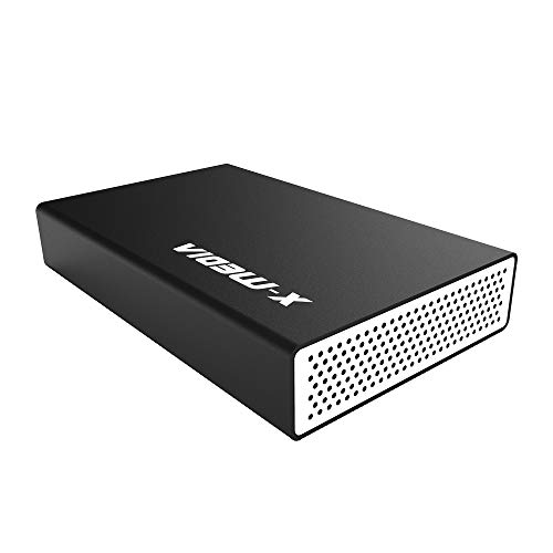 X-MEDIA XM-EN3451 V3 [Upgraded USB 3.0] 3.5-Inch IDE/PATA or SATA Aluminum Hard Disk Drive HDD External Enclosure Case | Support 3.5” IDE/PATA(Parallel ATA) | 3.5” SATA(Serial ATA)/SSD Hard Disk Drive - Image 3