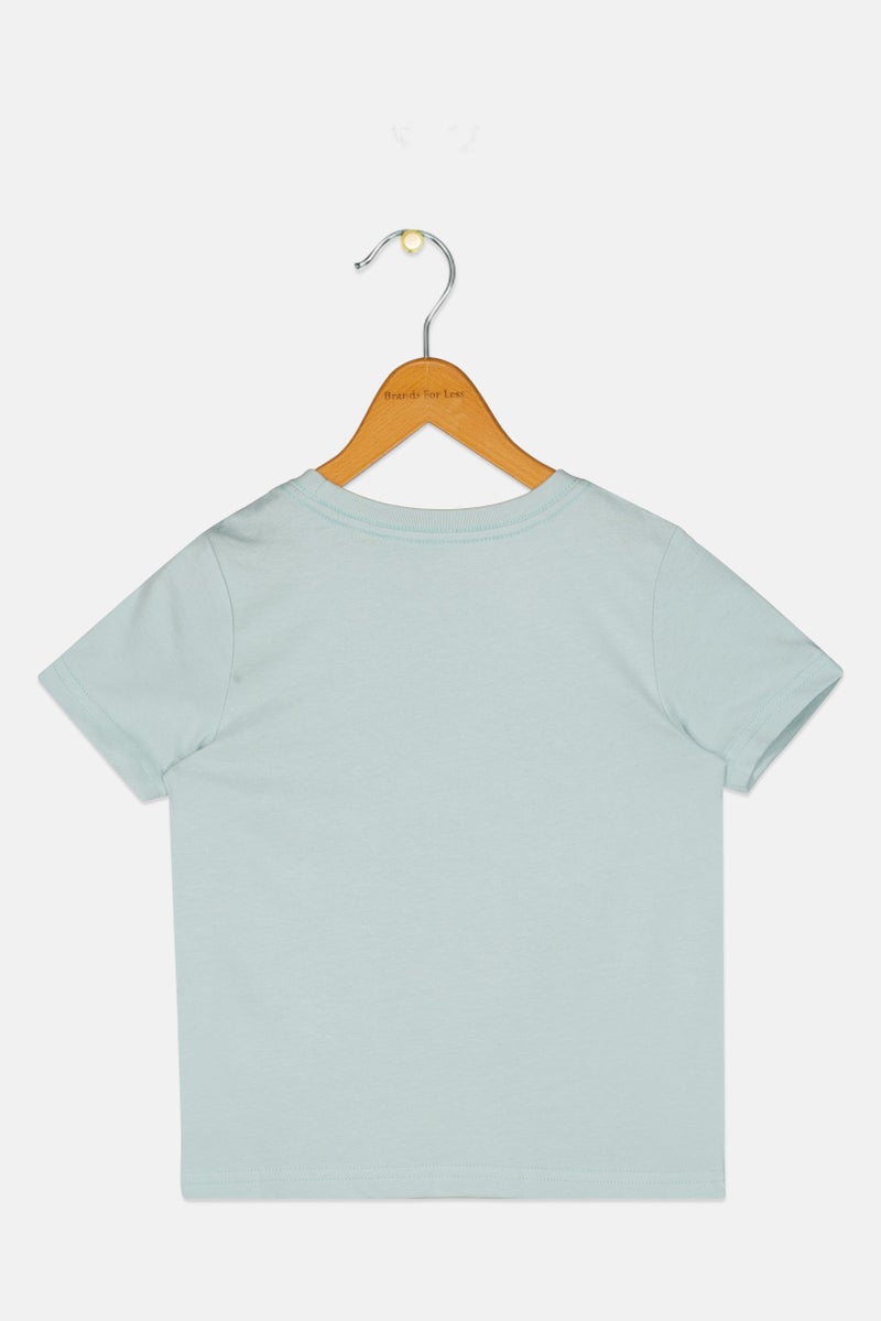 PUMA Toddlers Girl Short Sleeve Outdoor T-Shirt, Mint Green - Image 2