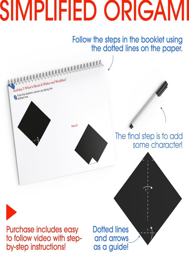 Keeping Busy Origami Activity Kit for Dementia 10 Easy Paper-Folding Activities for Seniors Dementia Activities for Seniors Calming Brain Games for Adults & Alzheimer’s Products for Elderly - Image 3