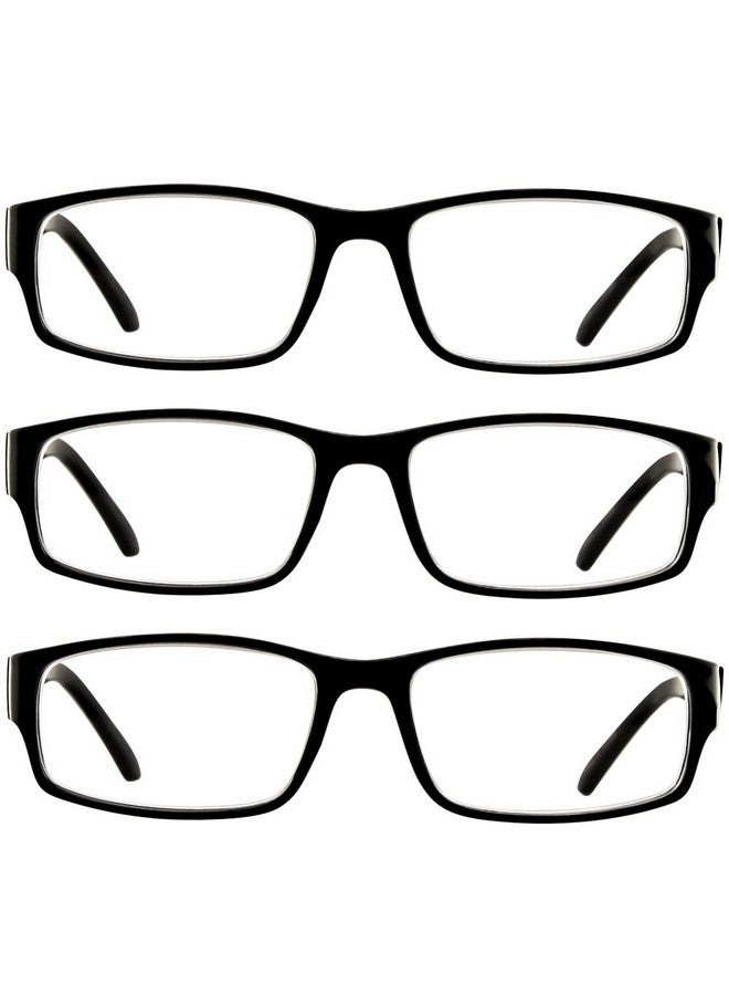 Reading Glasses 9504Hp 3 Pack Black 2.75