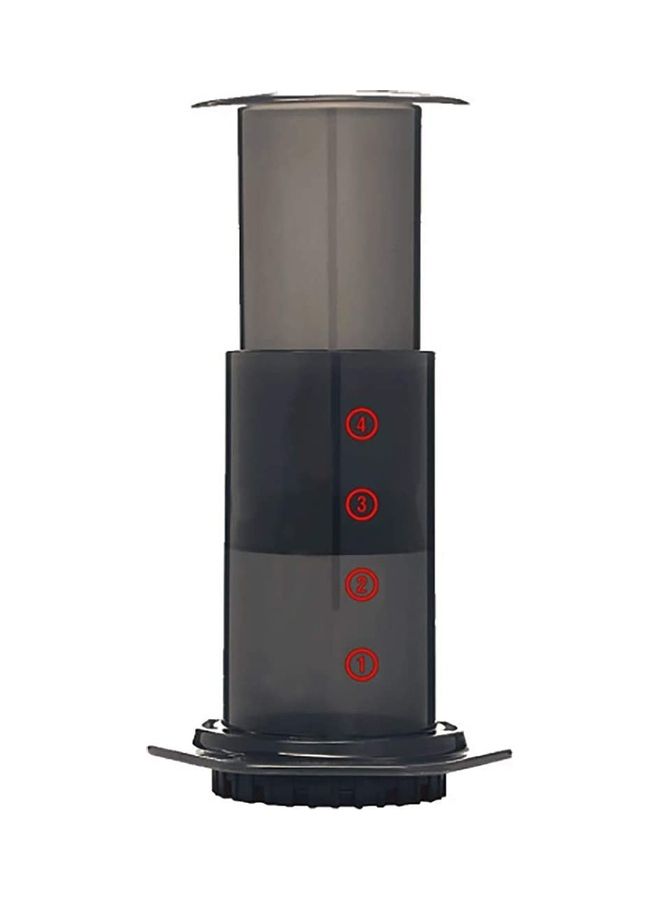 NIBEMINENT Handheld Coffee Maker Black 