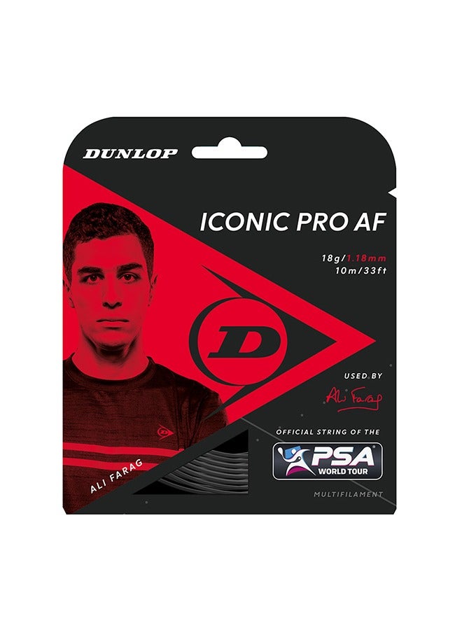 DUNLOP Sac Iconic Pro Af 18G Blk 10M Set