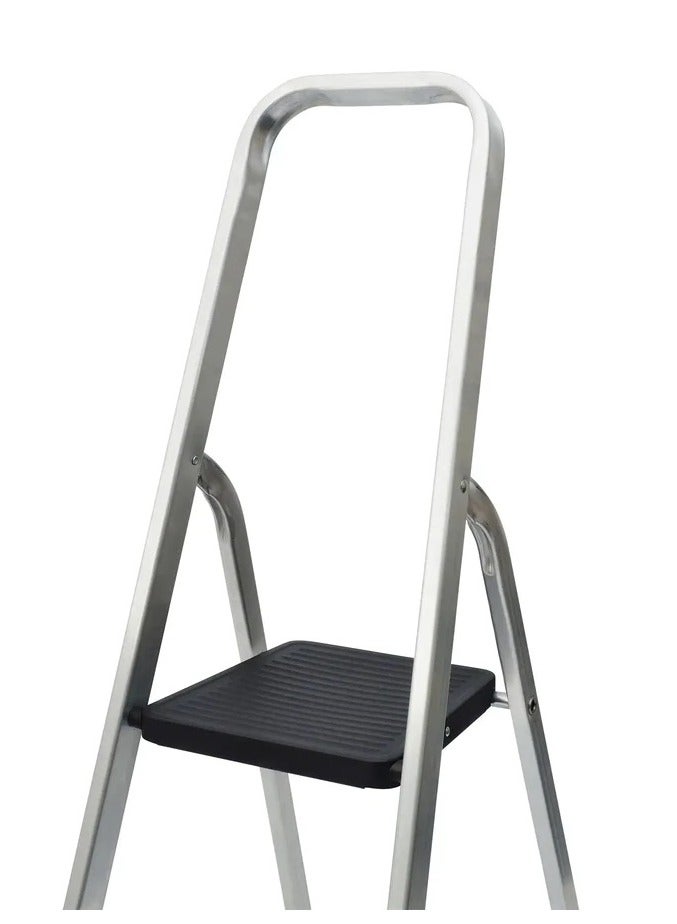 Mac Allister 4-tread Aluminium, Plastic & Steel Step Ladder - Image 2