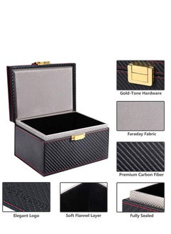 Excefore Faraday Box, Car Key Fob Protector, Keyless Entry Safe Protector RFID Anti-Theft Signal Blocking Cages  - Image 3