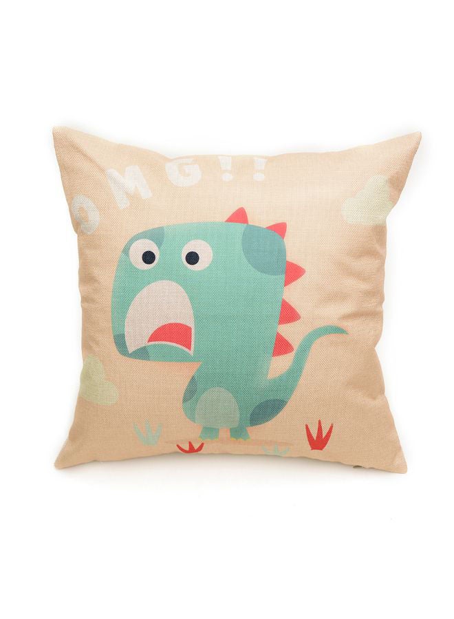 NIBEMINENT Modern Home Painted Pillowcase Multicolour 45 x 45centimeter