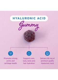 Hyalogic Chewy HA Gummies Mixed Berry Flavor Hyaluronic Acid Gummies - Gluten-Free Gummy Vitamins for Adults - HA Supplement for Joints, Skin & Eyes -60 Count (120 mg) - pzsku/ZEF8D07B0E58C40099A23Z/45/_/1735908002/5fdbd847-3fe8-4c29-9a80-452c51c5daee