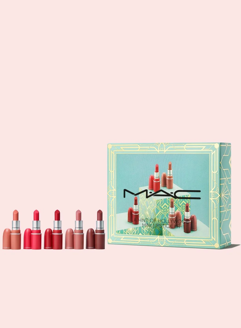 MAC Cosmetics A Hint Of Hollywood Mini Lipstick Kit, Savings 22%