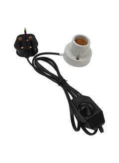 Thoraya Reptile Ceramic Heat Lamp Holder Professional E27 Socket Reptile Heat Light Fixture Holder for Lizard Turtle Tortoise UK Plug 250V  - Image 2
