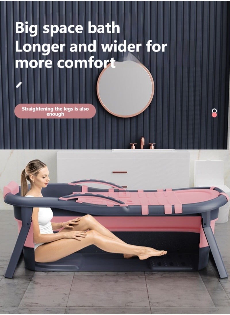 Sharpdo Bathtub Adult Bathroom Bathtub Household Bathtub Bath Set For Shower Stall  - Image 2
