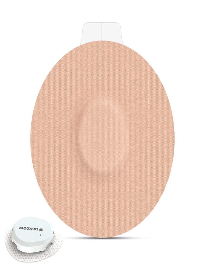 OBUZOO Dexcom G7 Over Patches 40 Pack Waterproof Stelo Overpatch, Beige - Image 1