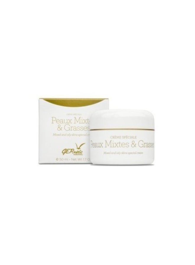 GERne'tic CRÈME SPECIALE PEAUX MIXTES ET GRASSES Mixed and Oily Skins Special Cream 1.7oz