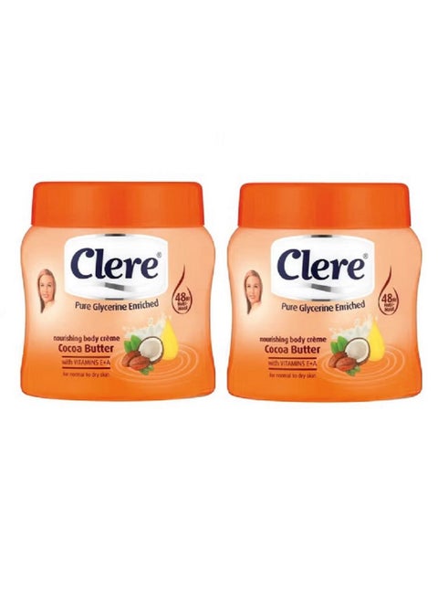 Cocoa Butter Body Crèam Pack Of 2 125ml x 2