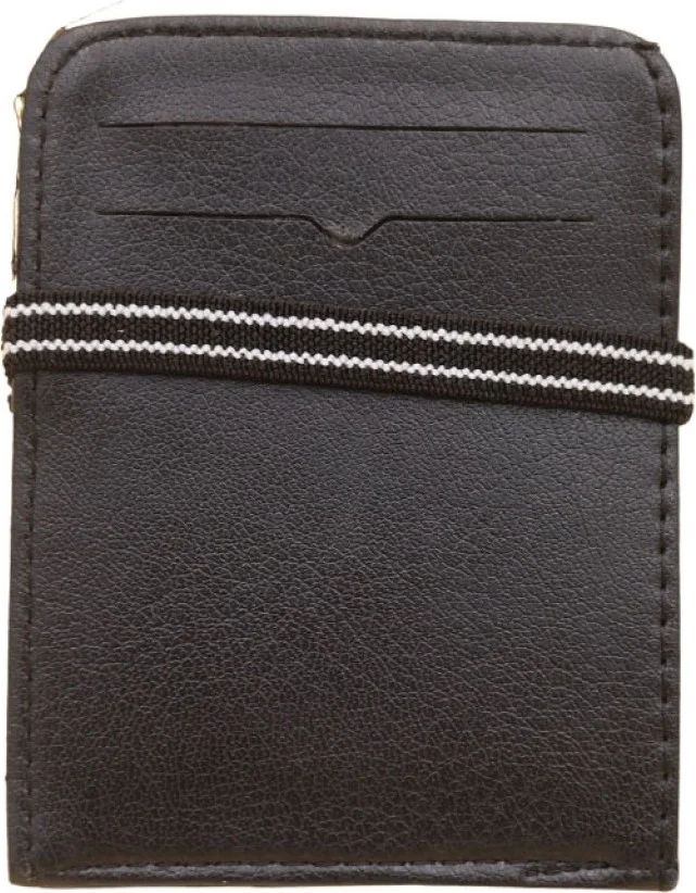 ام كي ام 099037 Thin Business Card Wallet - Pattern-04 - Black -82