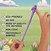 PICK A TOY Bunny Favor Toys for Girls and Boys 36 Pcs Rubber Finger Flicker Stretchy Slingshot for Kids Birthday Goodie Bag Easter Egg Stuffers Classroom Treasure Chest Treats - Image 4