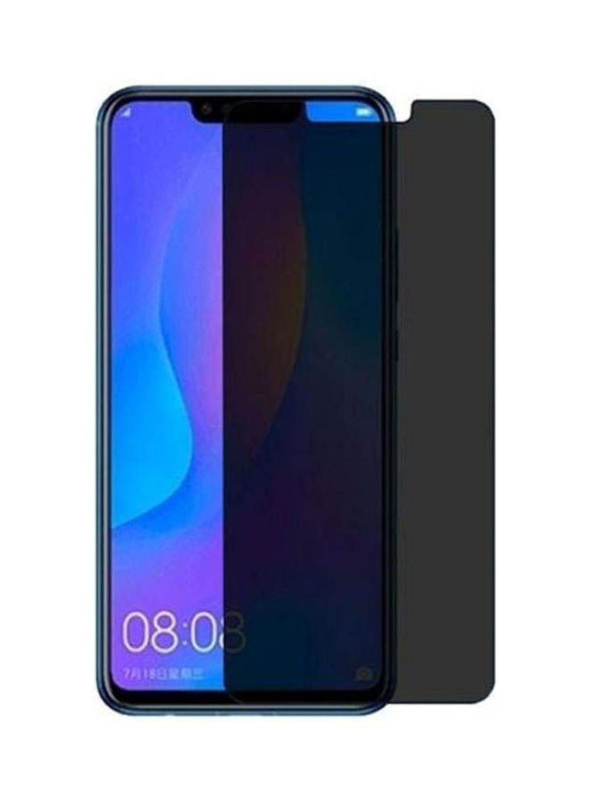 NIBEMINENT Privacy Glass Screen Protector For Huawei Y 9 2019 Clear