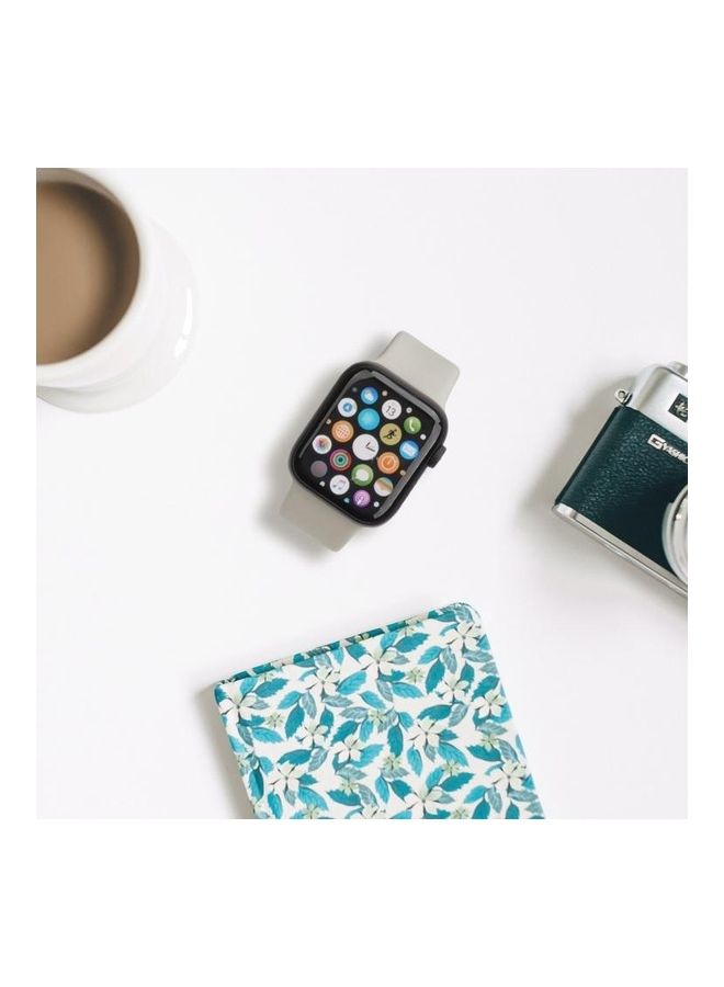 NIBEMINENT Double Wear TPU Silica Gel Replacement Watchband Grey - Image 4