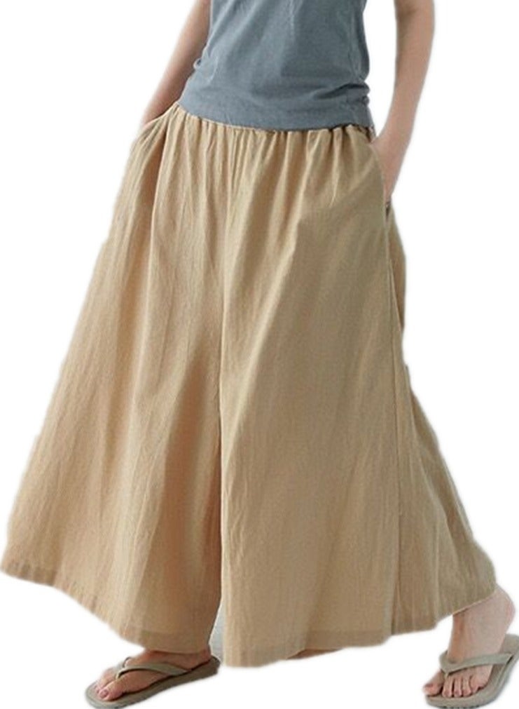skirt pants  long  Wide Leg  wide casual long pants Womens pants - Image 1