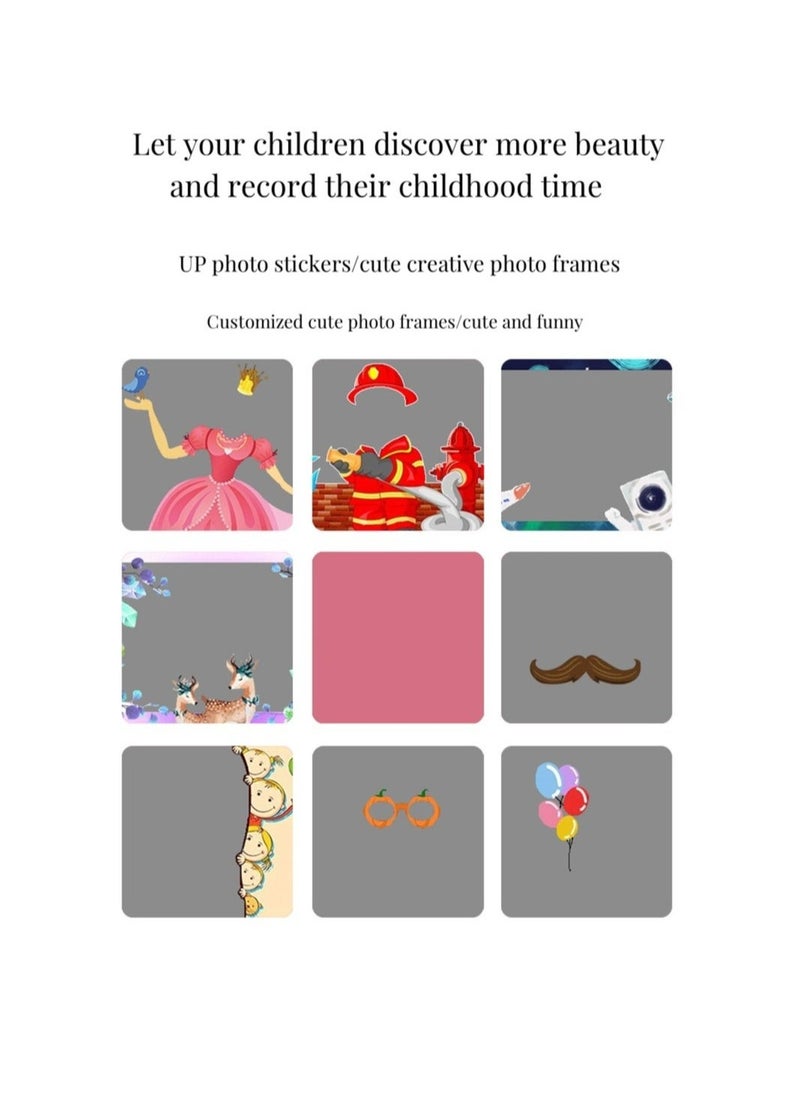 DOSCHER Children Camera HD Digital Video Photo Recorder for Boys and Girls Toy Gift Pink - Image 5