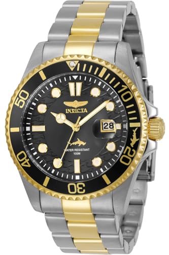 Invicta Men's Pro Diver Quartz Watch with Stainless Steel Strap, Two Tone, 22 (Model: 30023) - Image 1