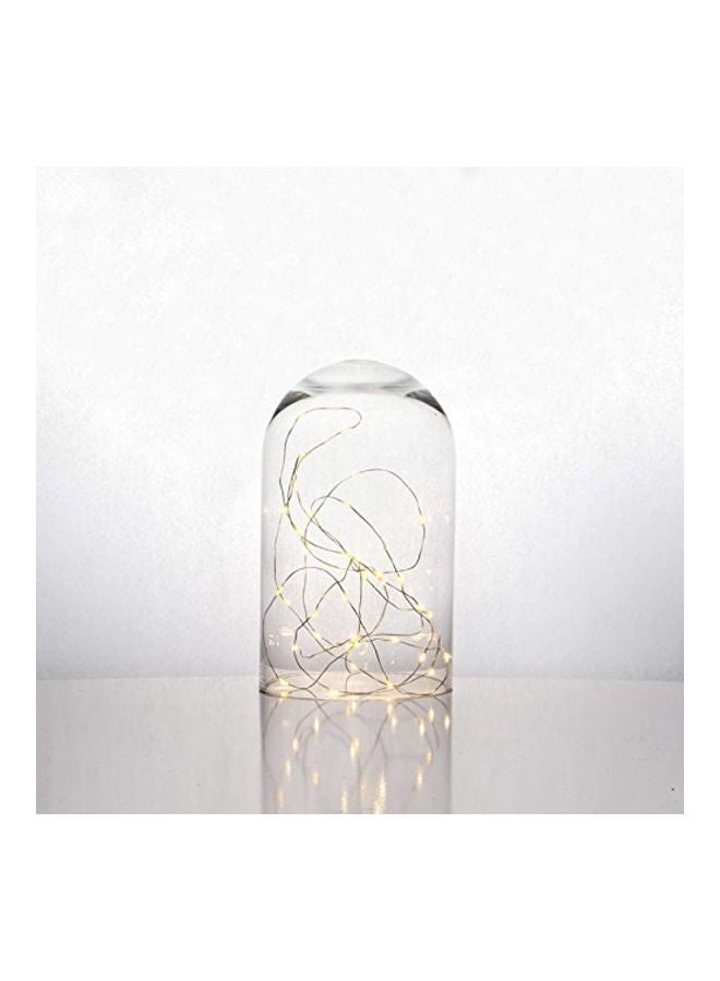 CYS EXCEL Dome Glass Cloche (H:10.5" D:6") | Multiple Size Choices Decorative Showcase Display For Antique Collectibles | Bell Jar Terrarium & Dessert Cover - Image 3