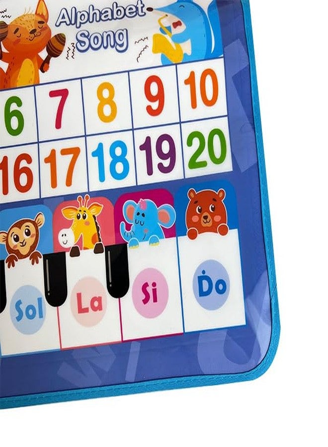 Leleyu Spanish-English Interactive Learning Poster, Spanish Alphabet ABC Talking Poster with Ñ, Numbers 1-20 Educational Toy for Kids Ages 3+ - Image 3