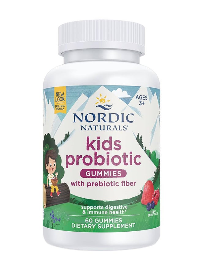 Nordic Probiotic Kids Gummies- 60S 