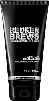 REDKEN Brews Work Hard Mens High Hold Molding Paste For a Matte Finish 150 ml P2066000 - Image 1