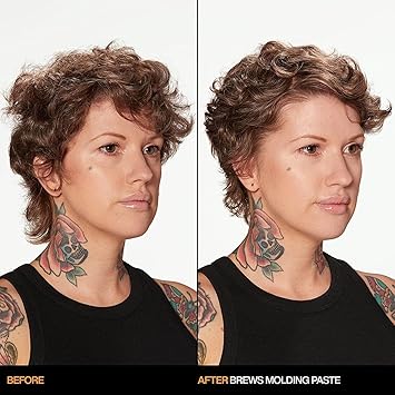 REDKEN Brews Work Hard Mens High Hold Molding Paste For a Matte Finish 150 ml P2066000 - Image 2